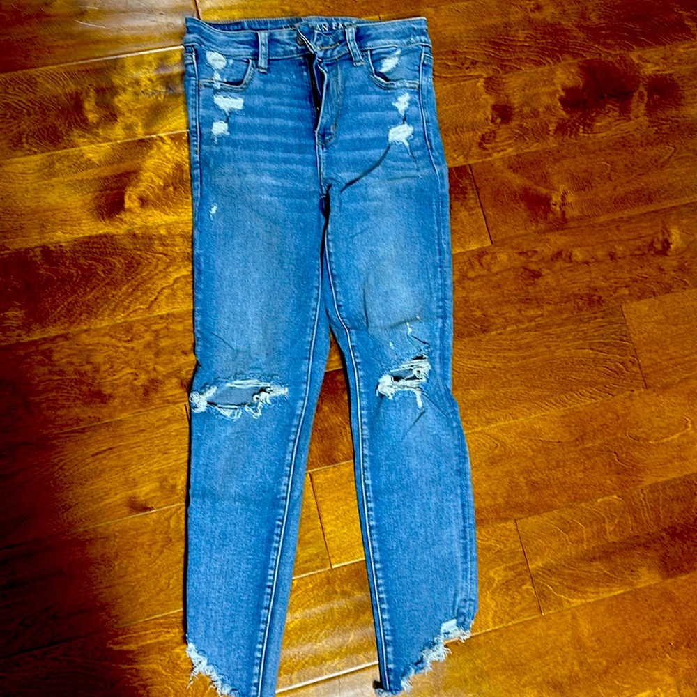 American Eagle Next Level Stretch ankle jeans